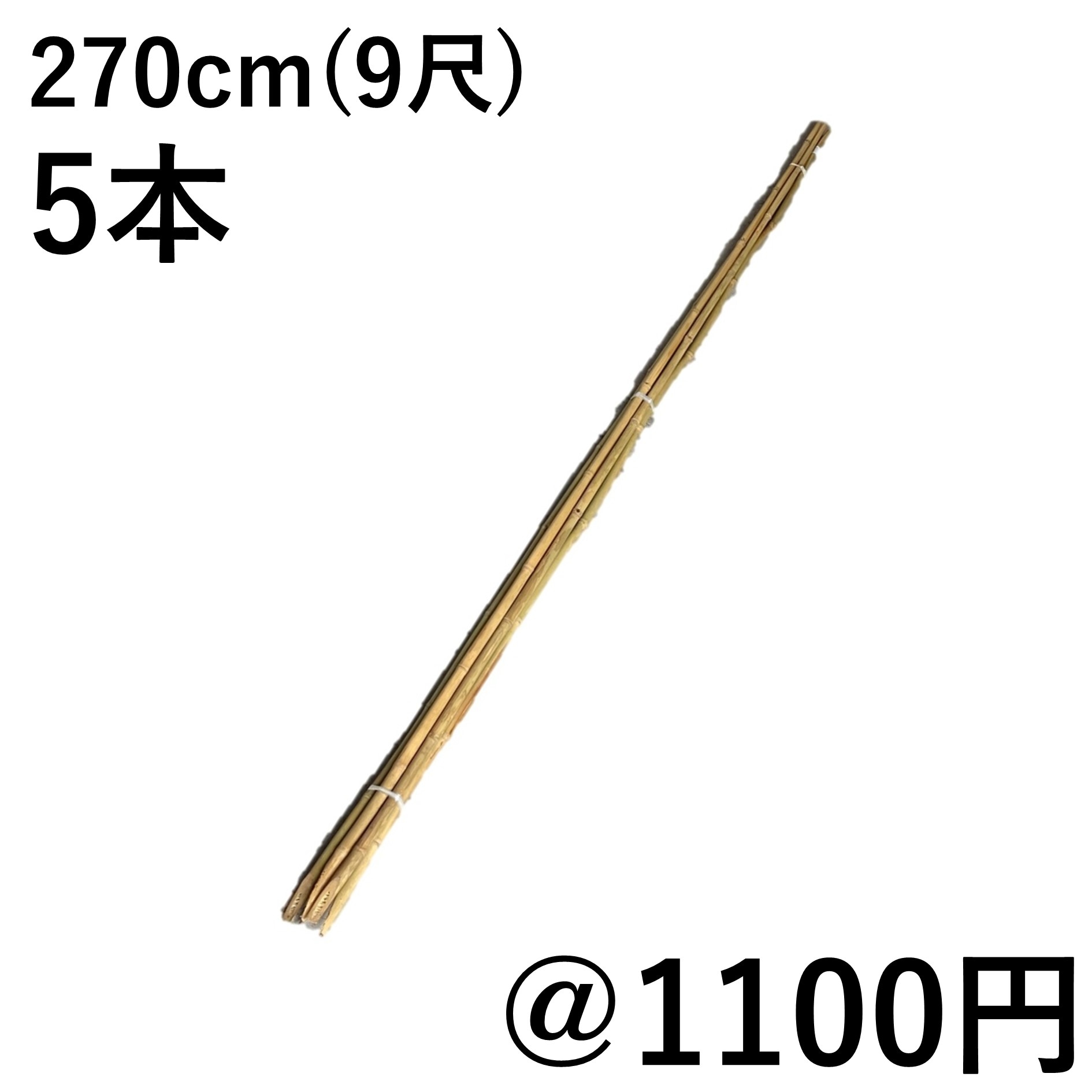 270cm（9尺） 女竹