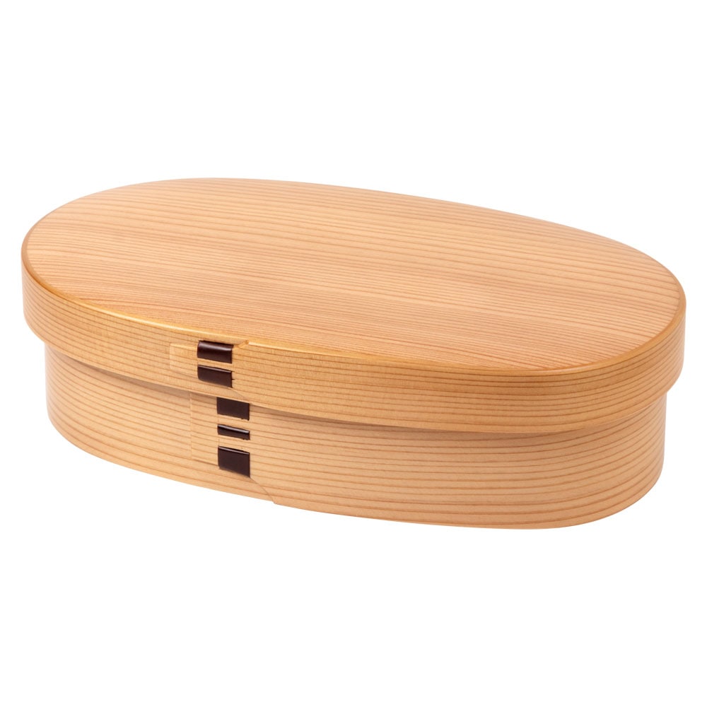 大館曲げわっぱ 弁当小判型・大 (k-129) 秋田県の伝統工芸品 作者