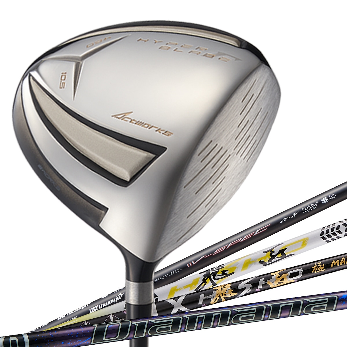 【新品】高反発最安！ワークスゴルフ　ハイパーブレードΓプレミア2 ドライバー ハイパーブレード ガンマ プレミア2 <高反発>｜ワークスゴルフ公式