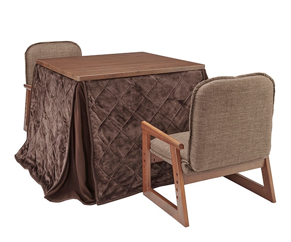 ユアサプライムス.com｜おふたり様こたつ なごみツイン [75×75cm] NGM