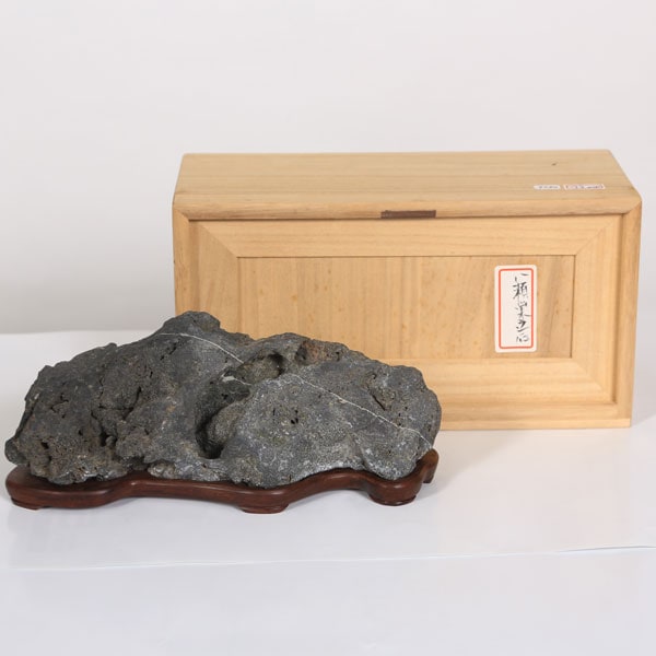 水石：八瀬巣立石【現品】*資材 やせ すだちいし | 水石・飾り石,水石