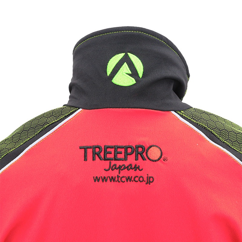 TREEPRO Breatheflex Pro ワークジャケット レッド Size XS | TREE
