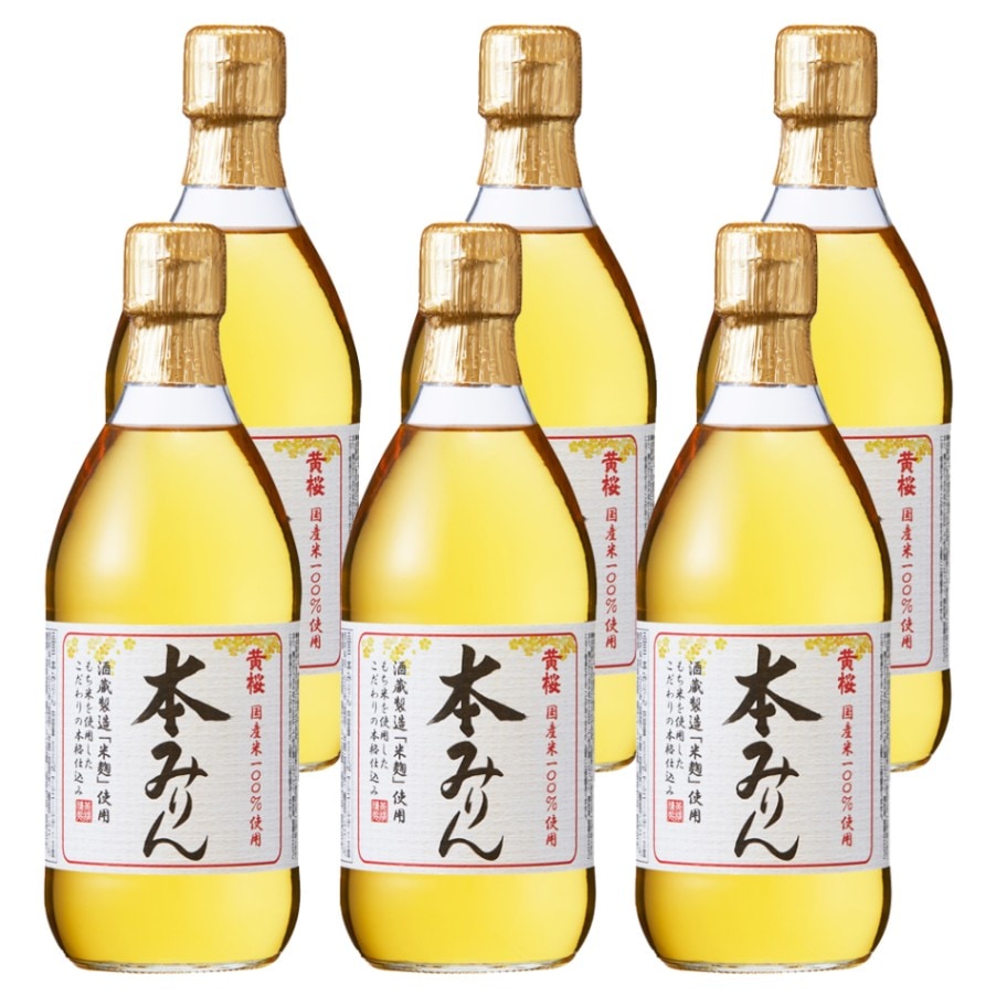 黄桜 本みりん （500ml×6本） 【商品番号：9134】 | 水・食品・除菌