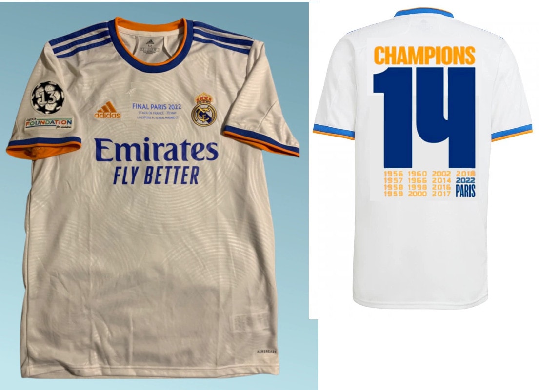 世界市場独占！21/22シーズン・2022年 レアルマドリード・オフィシャル