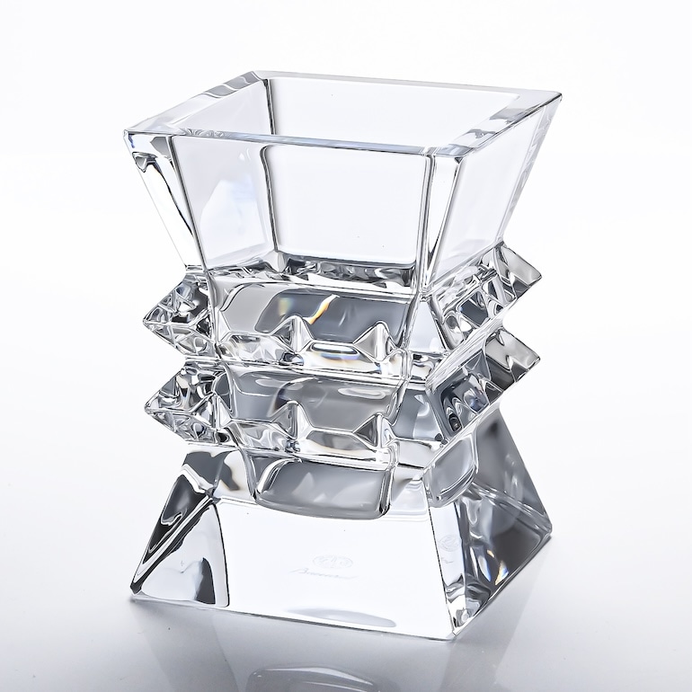 バカラ 名入れ対応 Baccarat ベース 花瓶 コロンビーヌ 9cm 2100928