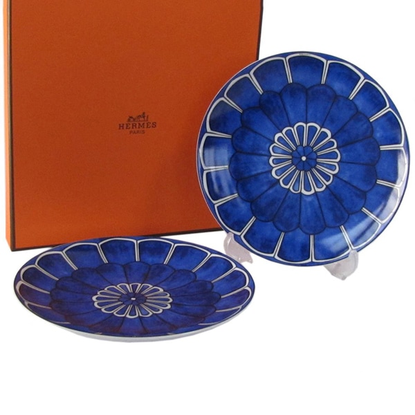 エルメス HERMES ブルーダイユール 030012P2 16cm ブレッド＆バター