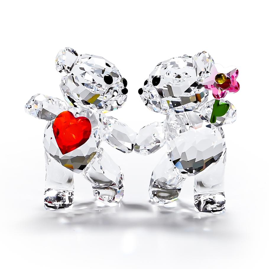 スワロフスキー SWAROVSKI フィギュリン KRISベア HAPPY TOGETHER