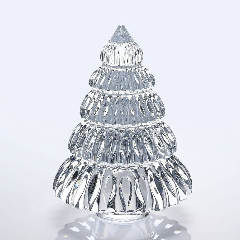 バカラ 名入れ対応 Baccarat クリスマスツリー クリスタルフィギュア