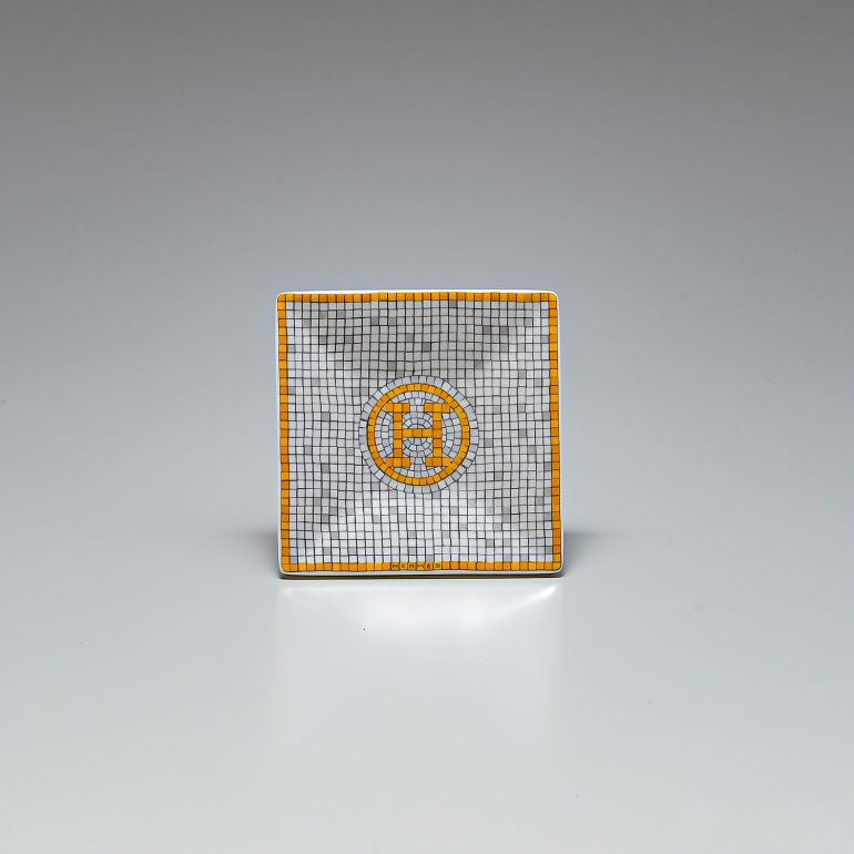 エルメス HERMES モザイク ヴァンキャトル ゴールド プチカレ スクエア