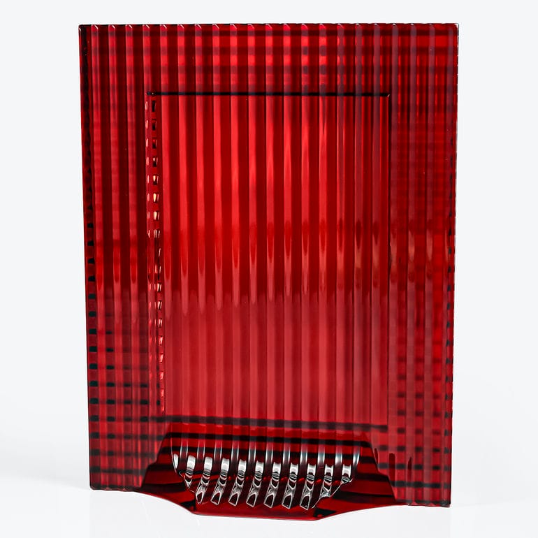 バカラ Baccarat フォトフレーム アイ EYE インテリア 写真立て レッド