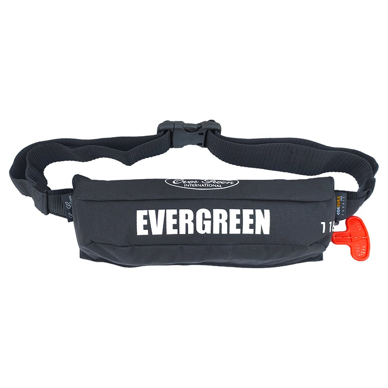 ライフジャケット 自動膨脹式 釣り EG ライフベルトミニ 腰巻型 国交省