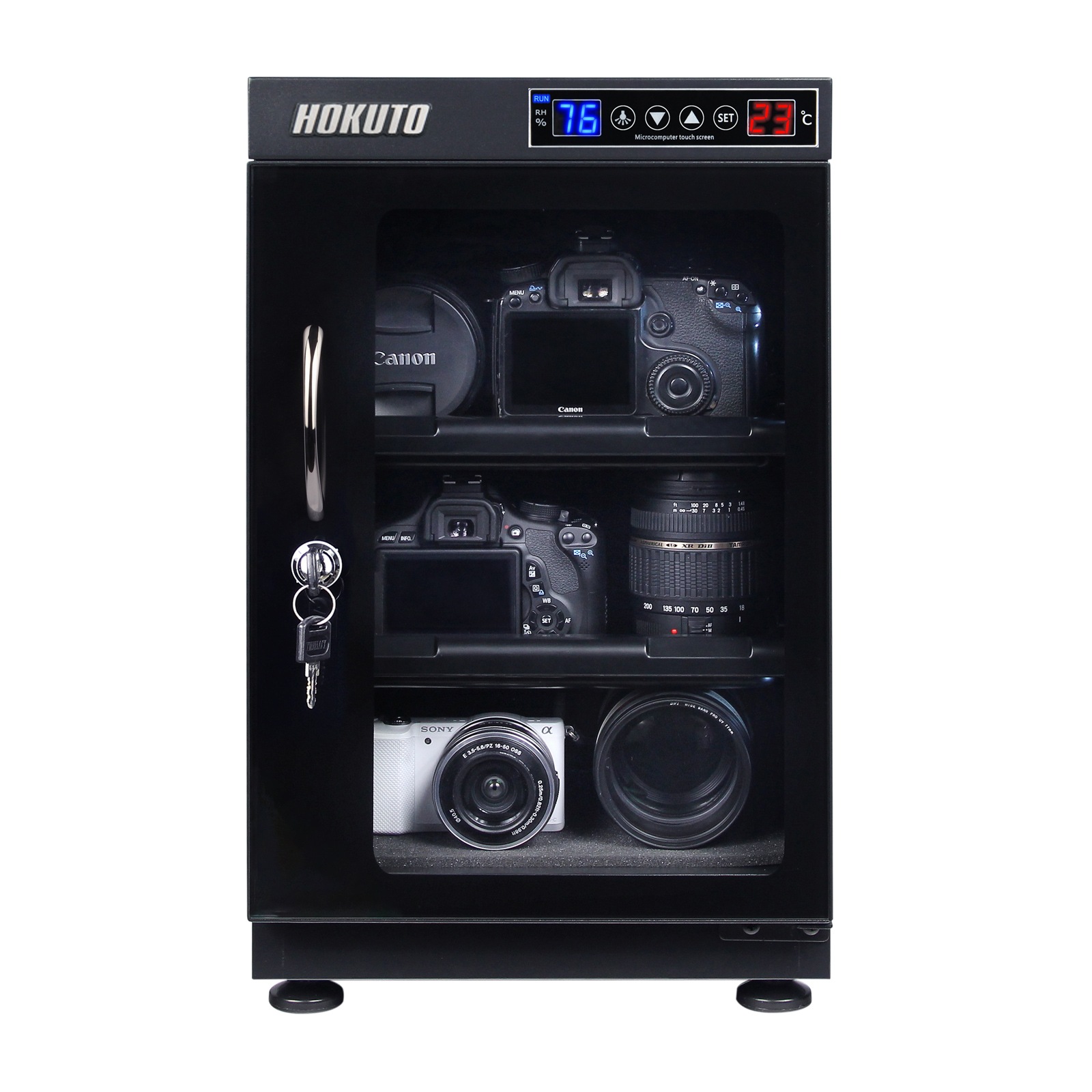 HOKUTO防湿庫・ドライボックス HP-38EX HPシリーズ38L 5年保証送料無料