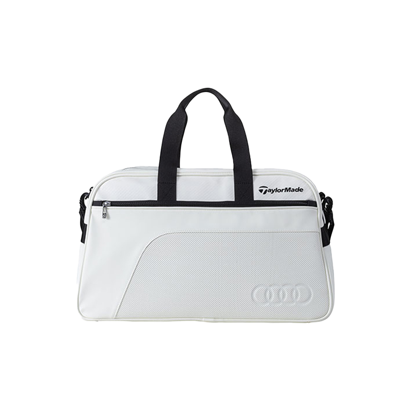 Audi × テーラーメイド ボストンバッグ（ホワイト） | ゴルフ | Audi
