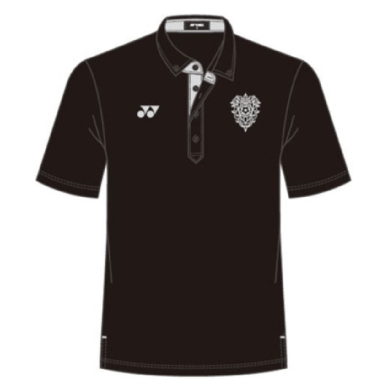 YONEX】選手着用モデル ポロシャツ (半袖/ブラック) Lサイズ | YONEX