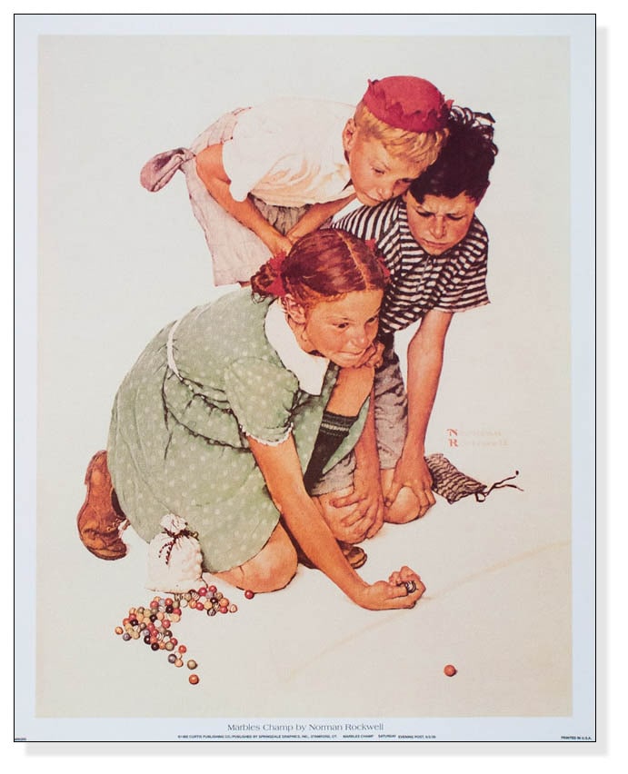 希少 ノーマン・ロックウェル 六回裏 野球 メジャーリーグ 希少