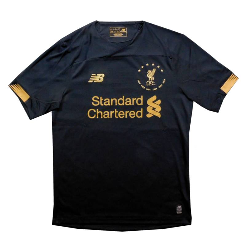 リバプール 19/20 CL6times GK SIGNATURE BLACK 半袖 ユニフォーム new