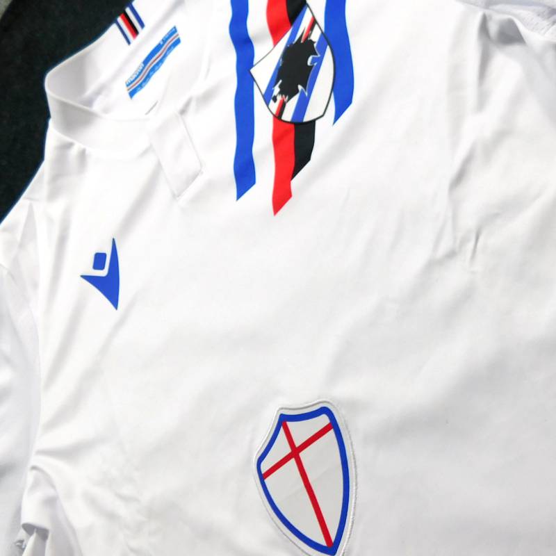 サンプドリア 21 アウェイ 半袖 ユニフォーム MACRON 2021シーズン