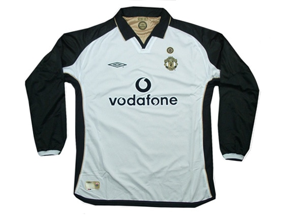 マンチェスターユナイテッド100周年記念 長袖 ユニフォーム UMBRO