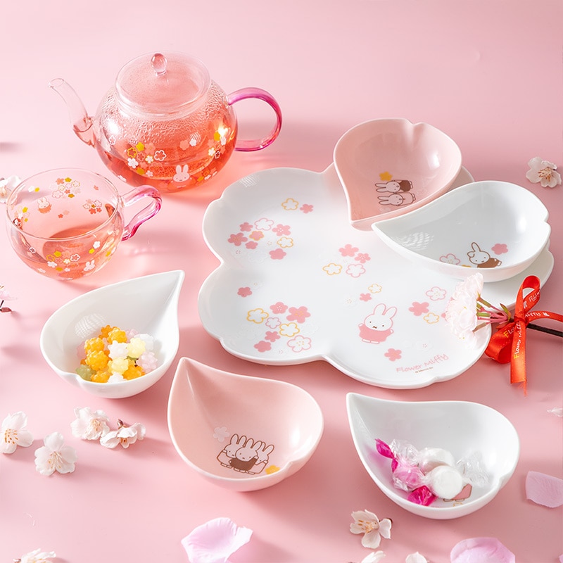Flower Miffy さくらプレート アートフラワーセット | すべての商品