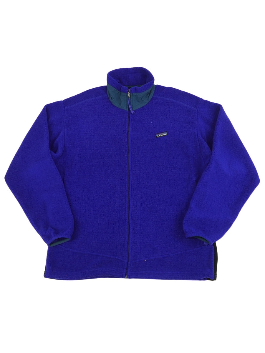 00's パタゴニア R3 ラディアントジャケット コバルト 表記(XL) USA製