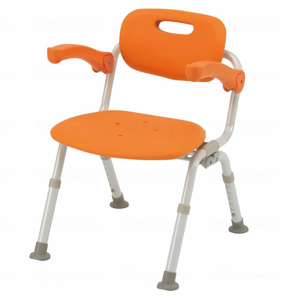 シャワーチェア〔ユクリア〕ミドルSPおりたたみN ｜ 入浴用具