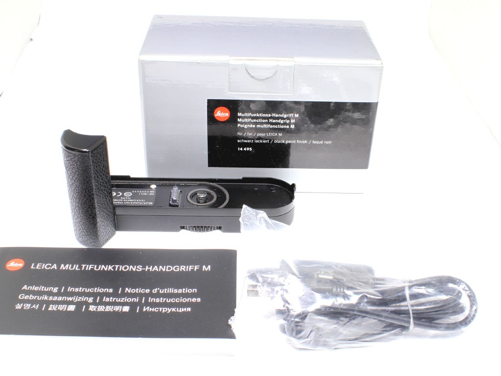 中古 ライカ マルチファンクションハンドグリップM(14495) 程度：AB（良品)