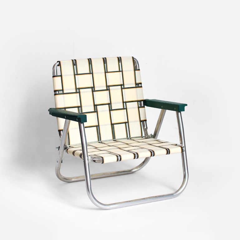 LAWN CHAIR ローンチェア｜LOW BACK BEACH CHAIR【CHARLESTON TAN