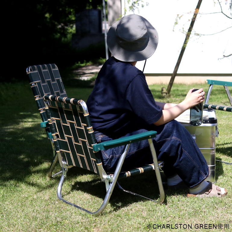 LAWN CHAIR ローンチェア｜LOW BACK BEACH CHAIR【CHARLESTON TAN