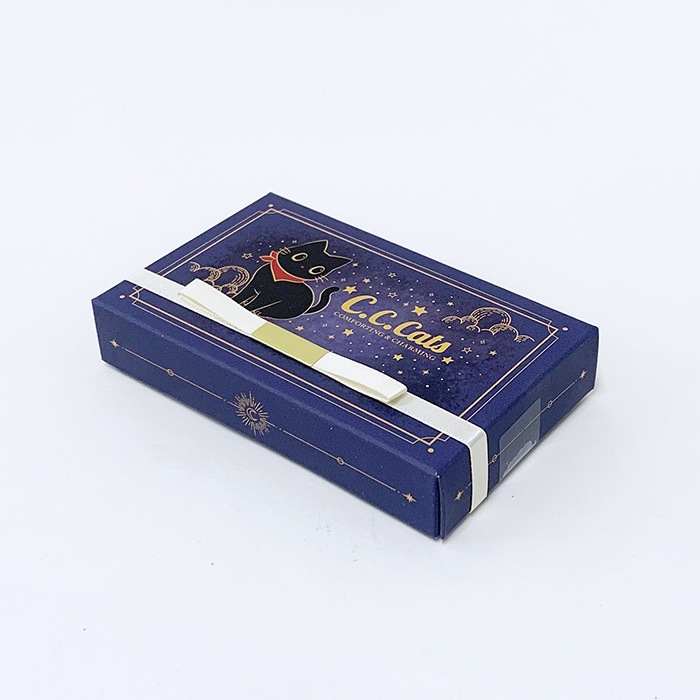 完売】C.C.キャッツ ミニギフト チョコ ☆青☆【手提げ袋付き