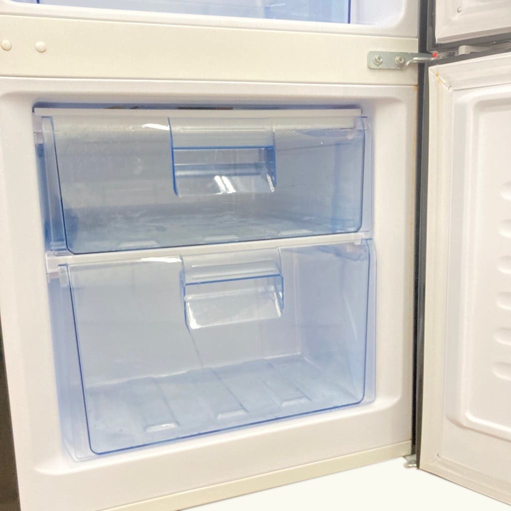 中古高年式 170L 2ドア冷蔵庫 アズマ MR-GL170 2020年製 ブラック