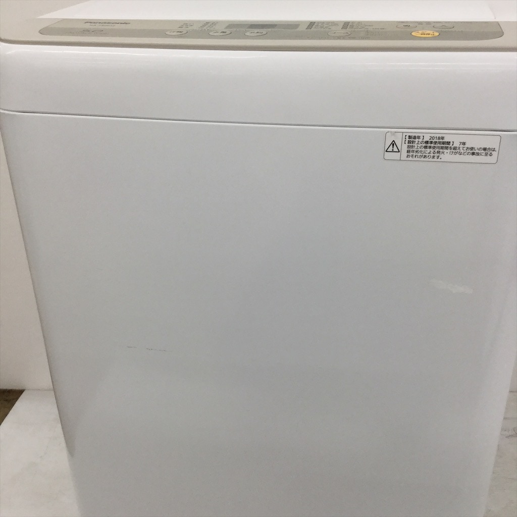 中古 高年式 洗濯機 パナソニック 5.0kg NA-F50B12 2019年製 全自動