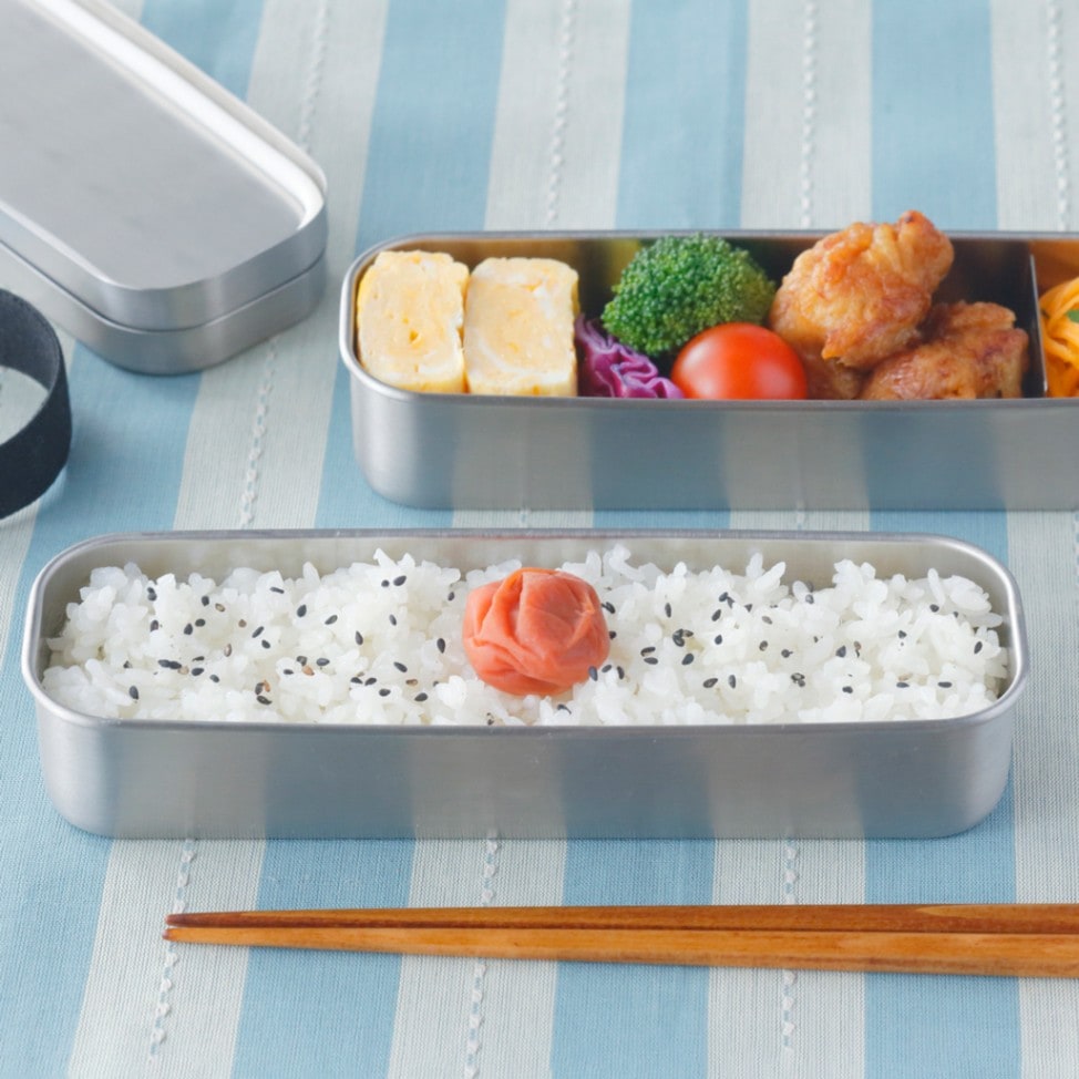 角長ランチボックス スリム2段 （工房アイザワ） | お弁当 | cotogoto