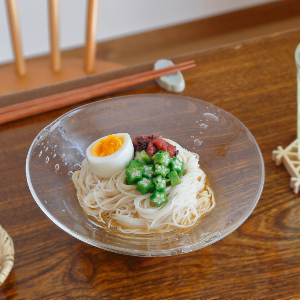 水あわ三角鉢 （ガラス工房玄々舎） | 深皿・ボウル | cotogoto