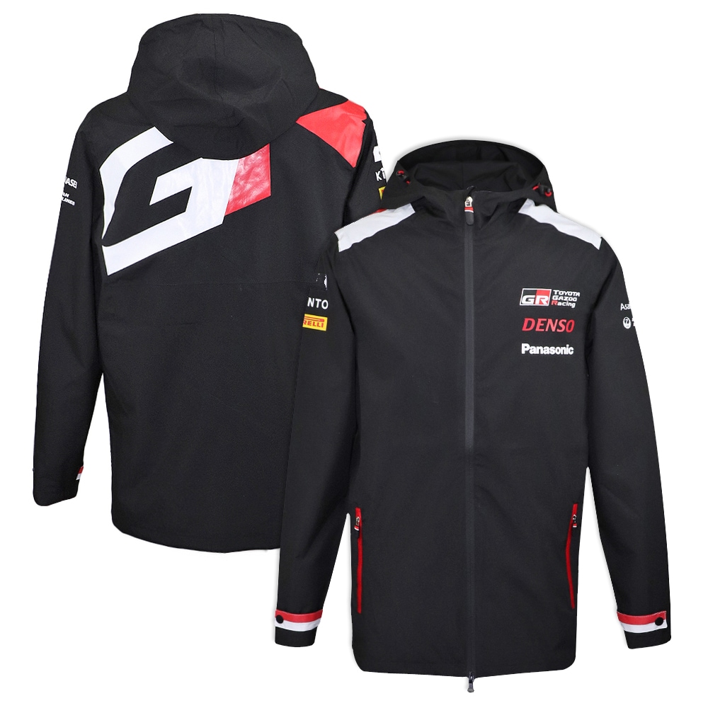2023-2024 TOYOTA GAZOO Racing WRC チーム レイン ジャケット