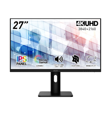 PRO MP273UP E6 | デスクトップPC＆モニター(周辺機器) | MSI ストア