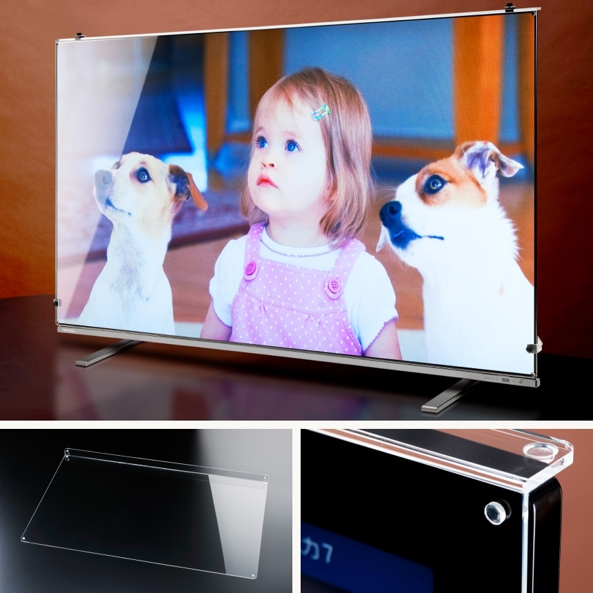 有機EL対応 液晶テレビ保護パネル 65インチ 65型 オーダーメイド