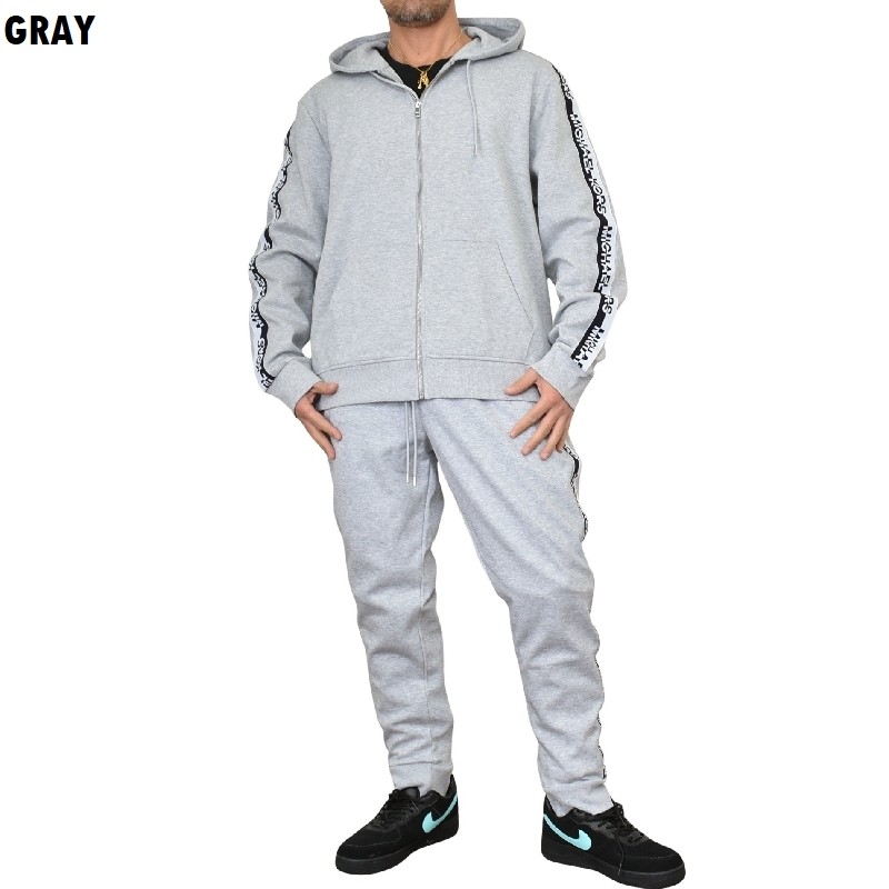 MICHAEL KORS パーカー スウェット 上下セット グレー M メンズ