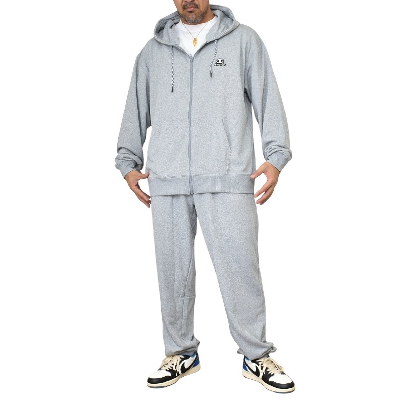 大きいサイズ メンズ Champion チャンピオン セットアップ スウェット