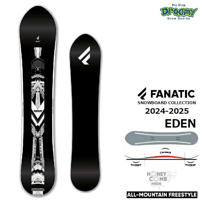 24-25 FANATIC ファナティック EDEN POWキャンバー ディレクショナル