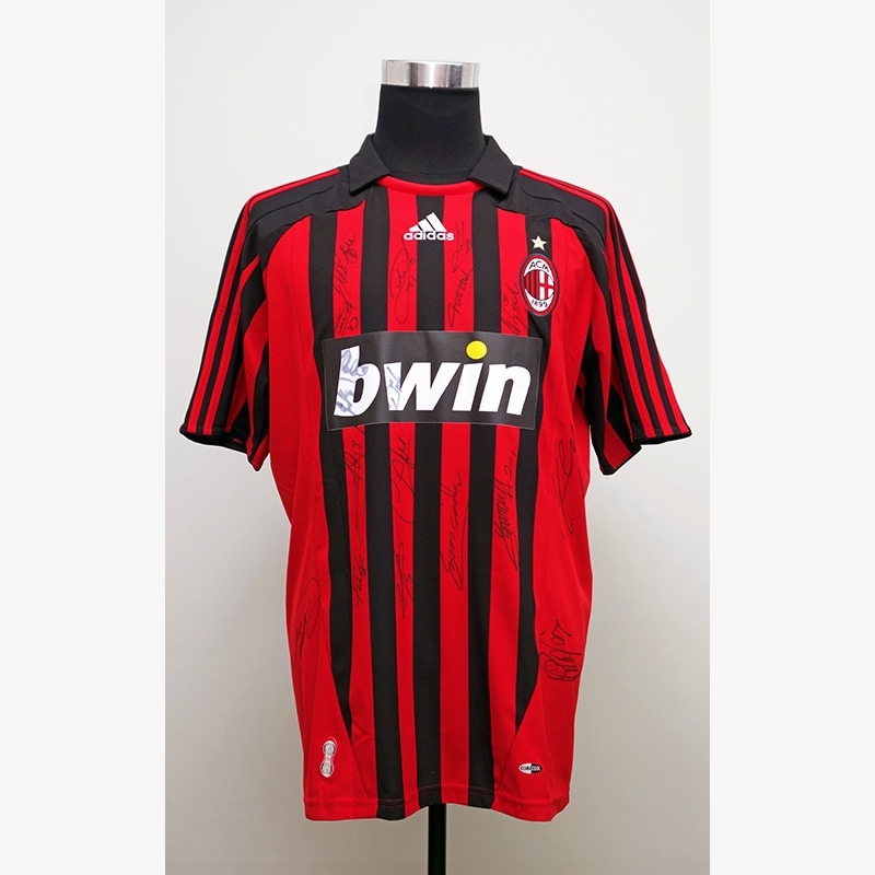 ACミラン マルチ直筆サイン入り07/08ホームユニフォーム | THE DUGOUT