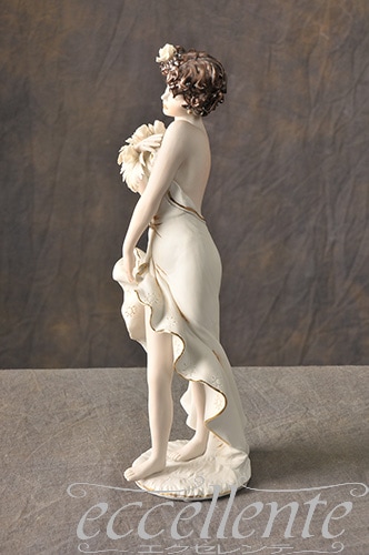イタリア製 陶人形 Lady Beauty Ceramic figurine Lady Beauty｜SV
