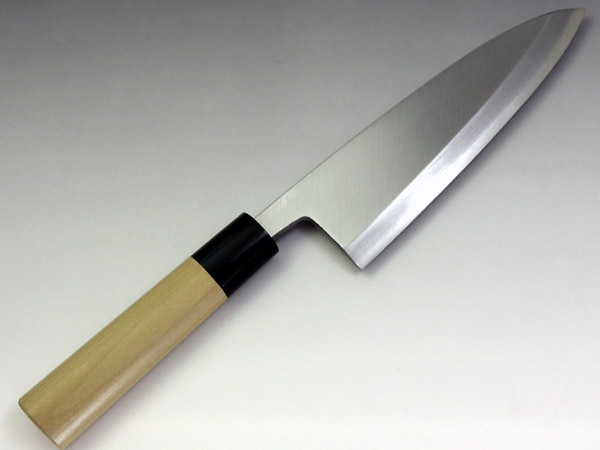 Mac］源昭忠 末広 別撰 和包丁 薄刃包丁 刃渡り22.5cm 水野鍛錬所「源