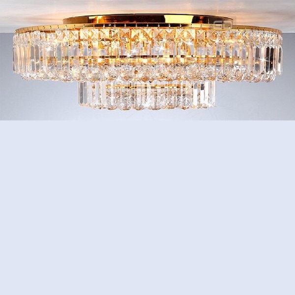 シーリング・ボールシャンデリア 12灯 ゴールド(W600mm×H260mm)【3色