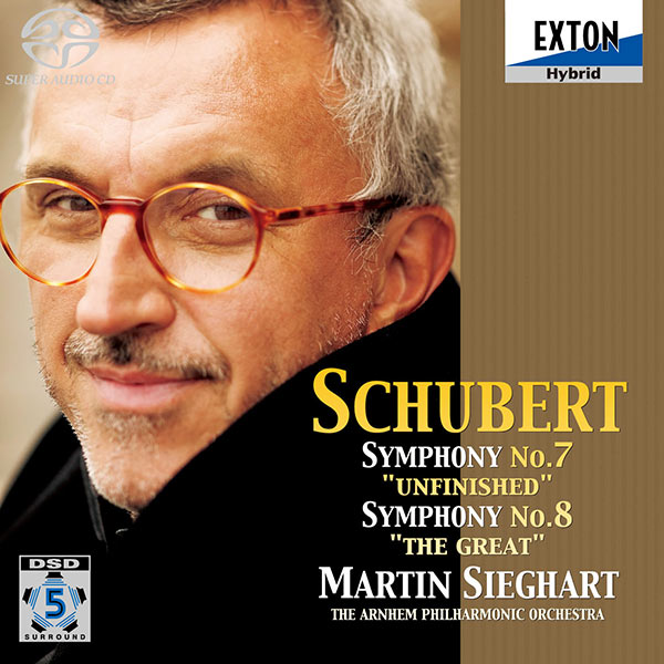 シューベルト：交響曲第7番「未完成」＆第8番「ザ・グレイト