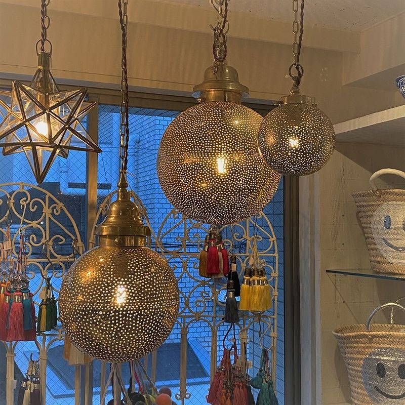 ボールランプシェード | インテリア | FATIMA MOROCCO