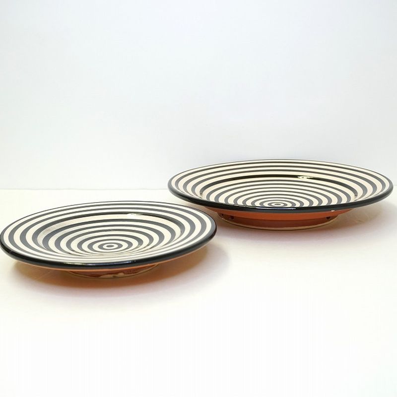 モロッコ3大陶器】サフィ 平皿 B M | 大原真樹セレクト | FATIMA MOROCCO