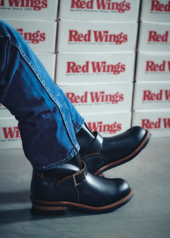 レッドウィング エンジニアブーツ RED WING 2966 Black Klondike 11