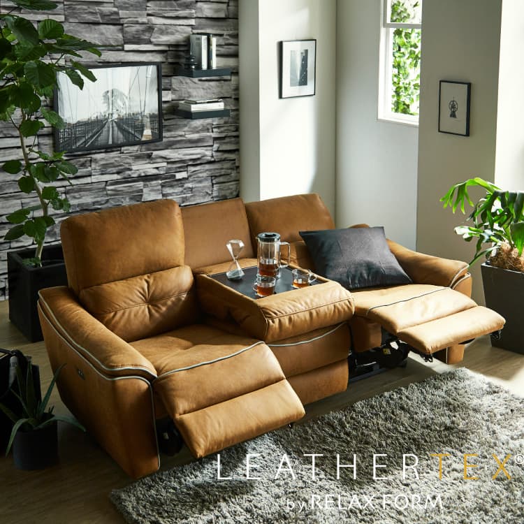 バッジオ Baggio 1人掛け 電動ソファ （レザーテックス） | 家具