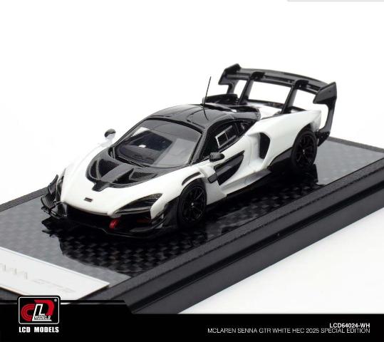 予約 LCD64024-WH LCD 1/64 マクラーレン セナ McLaren Senna GTR TMCS