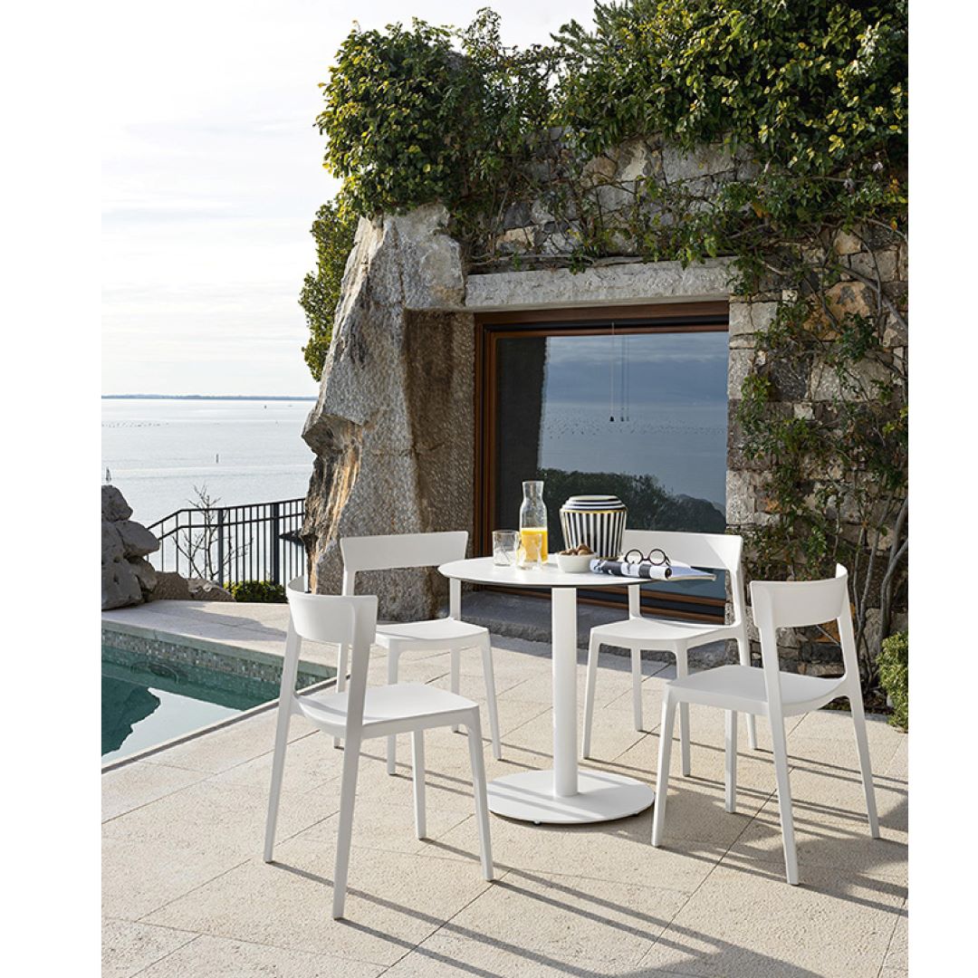 ダイニングチェア Calligaris カリガリス Chair SKIN CS/1391トープ